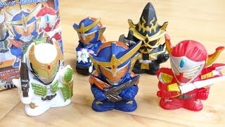 鎧武・バロン・斬月が勢ぞろい！仮面ライダーキッズ 全７種 指人形 レビュー！サウンド戦士も登場！？ガイム ソーサラー インフィニティー ビースト