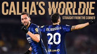 CALHA DA CALCIO D'ANGOLO 🔥? | EVERY ANGLE | CALHANOGLU VS ROMA⚫🔵??