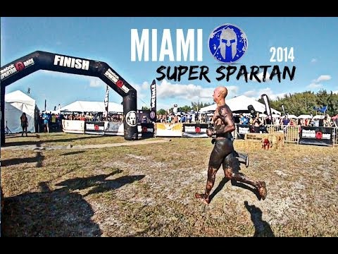 Miami Super Spartan Race - (FULL RACE) 2014 - YouTube