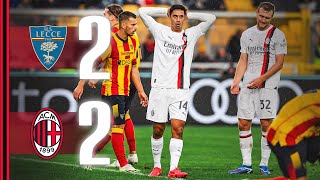 Giroud and Reijnders’ goals not enough | Lecce 2-2 AC Milan | Serie A Highlights