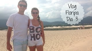 Vlog Floripa: Dia 3 - Barra da Lagoa, SandBoar e alguns tombos