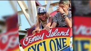 Beyoncé Has a Dance Off at Coney Island Video Shoot - Splash News