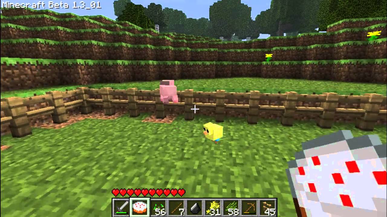 Baby Animals Growing Up in Minecraft [old mod] - YouTube