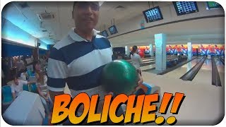 Vlog de Férias - BOLICHE BEM MANERIN !! #3