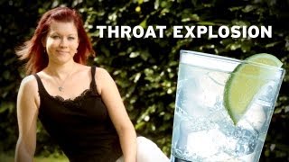 Girl Drinks So Much Her Throat Explodes