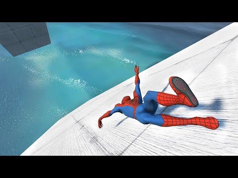 GTA 5 Water Ragdolls SPIDERMAN Vol.32 | Funny Moments (Euphoria physics)