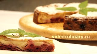 Рецепт - Летний пирог (шарлотка) от http://videoculinary.ru