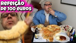 Refeição de 100 Euros | La Fênix e Jackass em Amsterdam Parte 3