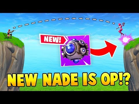*NEW* SHOCKWAVE NADE IS OP!? (Fortnite FAILS & WINS #18)