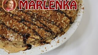 Länderküche: Marlenka bzw. Medovník Honigkuchen mit dulche de leche  BaKO