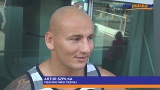 Artur Szpilka przed wylotem na rewanż z Mikem Mollo