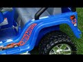 Fisher-Price Power Wheels Jeep Riding Toy - Product Review Video