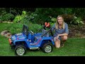 Fisher-Price Power Wheels Jeep Riding Toy - Product Review Video