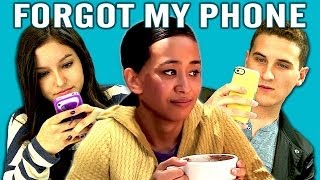 TEENS REACT TO SMART PHONES