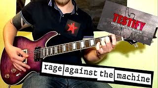 Rage Against The Machine - Testify (guitar cover my solo)