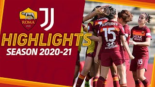 Roma 2 - 1 Juventus | Coppa Italia Femminile Highlights 2020-21