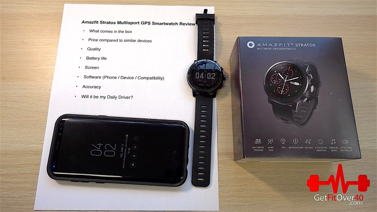 amazfit stratos multisport smartwatch review