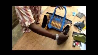 How to make Ankara shoe and bag D I Y