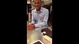 Man refuses to serve Tommy Robinson in Selfridges due to his role in the EDL