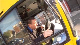 Dublin Bus Driver tells me "I'll run you over", "You're gonna die".