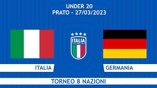 Italia-Germania | Under 20 | Torneo 8 Nazioni