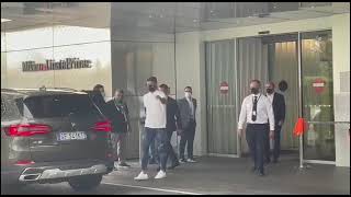 Milan, Giroud è arrivato a Linate