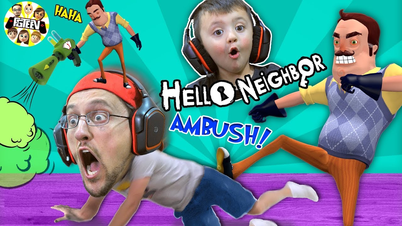 Hello Neighbor Story Mod Who Kicked Duddy Fgteev Gameplay Skit