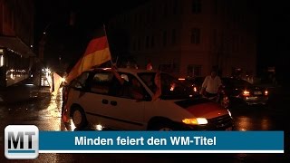 Minden feiert den WM-Titel