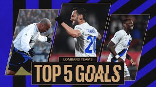 RONALDO, BONINSEGNA E... ⭐🖤💙?? | INTER HISTORY | TOP 5 GOALS vs SQUADRE LOMBARD⚽ ?