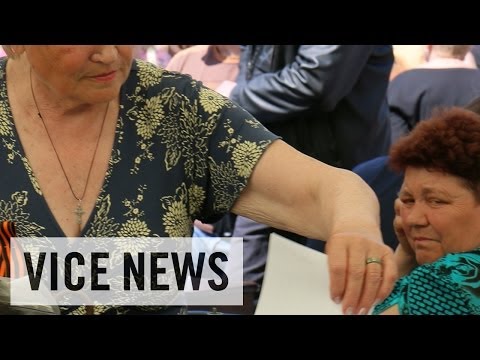 Subscribe to VICE News here: http://bit.ly/Subscribe-to-VICE-News

On Sunday, a referendum was finally held by the breakaway Donetsk People\'s Republic in eastern Ukraine on whether to declare independence. Polling stations were set up all over the city. With no independent monitors present, the DPR used locals to ensure that the vote was free and fair — a provision that hardly inspired confidence.

VICE News correspondent Henry Langston visited Donetsk to witness the ballot and ask people what they were voting for, but he and his crew quickly ran afoul of masked gunmen who were patrolling the station. They forced the crew inside the occupied administration building, where they were detained, searched, and interrogated for three hours before being allowed to leave. The experience offered some indication of what press freedom in the DPR would look like should it ever become independent.

Preliminary results announced around midnight showed a voter turnout of 74 percent, of which 89 percent voted yes. While seemingly suspect, the results were cheered by the DPR, which declared itself an independent state on Monday. But people are unsure of what the future holds for the separatist ambitions of Donetsk and Luhansk. Just last month, a poll showed that only 18 percent of people in eastern Ukraine wanted independence. With the Ukrainian government refusing to recognize the referendum and Russia backing its result, the next few days could prove pivotal for the entire region.

Read more about our new experiment #UkraineDesk: https://news.vice.com/article/welcome-to-ukrainedesk

Watch all of VICE News\' coverage of the conflict in Ukraine here: https://www.youtube.com/playlist?list=PLw613M86o5o7DfgzuUCd_PVwbOCDO472B

Check out the VICE News beta for more: http://vicenews.com

Follow VICE News here:
Facebook: https://www.facebook.com/vicenews
Twitter: https://twitter.com/vicenews
Tumblr: http://vicenews.tumblr.com/