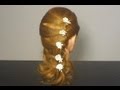 Быстрая прическа для длинных волос. Easy hairstyle for long hair Быстрая прическа для длинных волос. Easy hairstyle for long hair