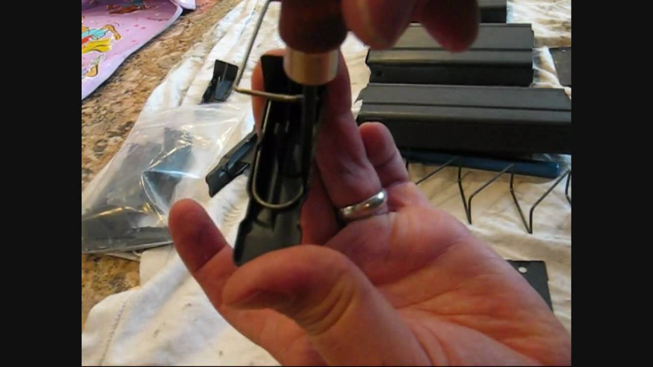 M14 M1A magazine disassembly reassembly YouTube