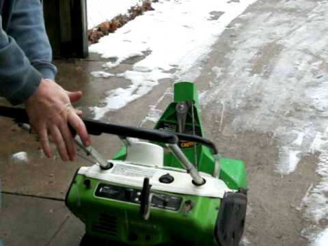 Lawn Boy snow blower/snow thrower - YouTube