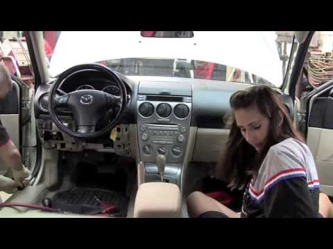 Mazda Dash Removal - YouTube mazda demio radio wiring diagram 