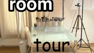 Room Tour - Make up/studio room - wycieczka po moim "makijażowym" pokoju