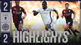 DOPPIETTA DI THURAM ALLA PRIMA 💪? | GENOA 2-2 INTER | HIGHLIGHTS | SERIE A 24/25⚫🔵🇮🇹????