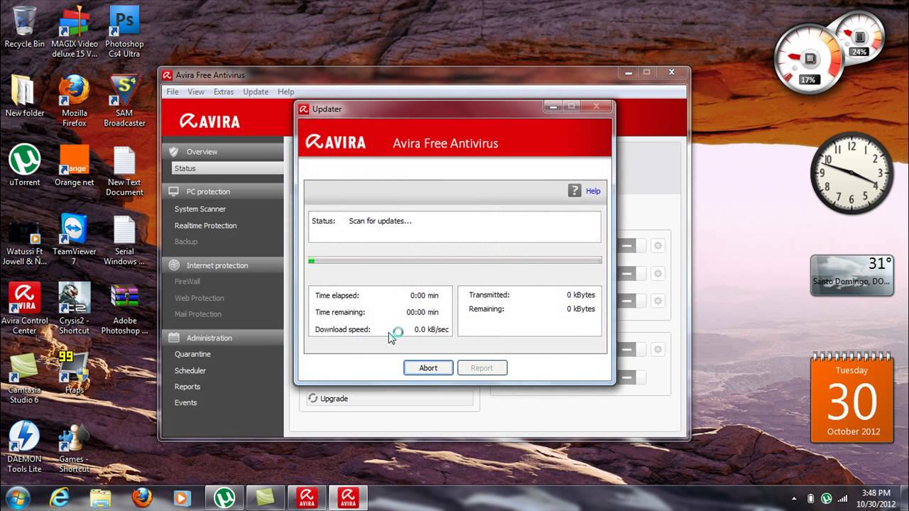 Como Desinfectar tu Pc Con Avira Free Antivirus - YouTube