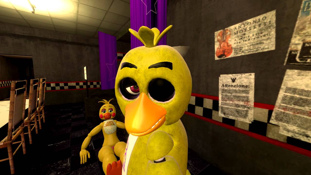 Fnaf chica sfm