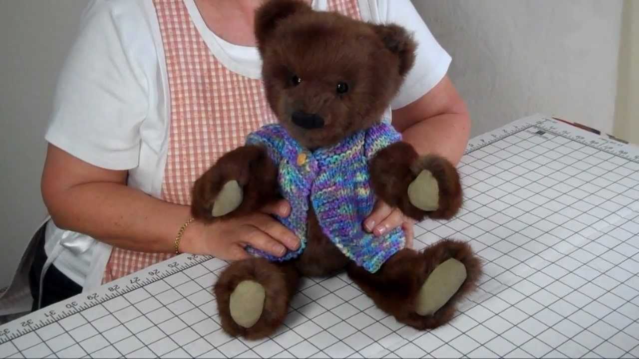 making a teddy bear