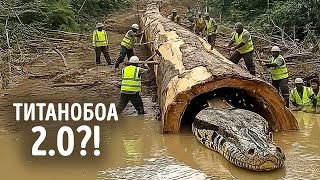 Змеи настолько ужасающие, что даже титанобоа убежала бы