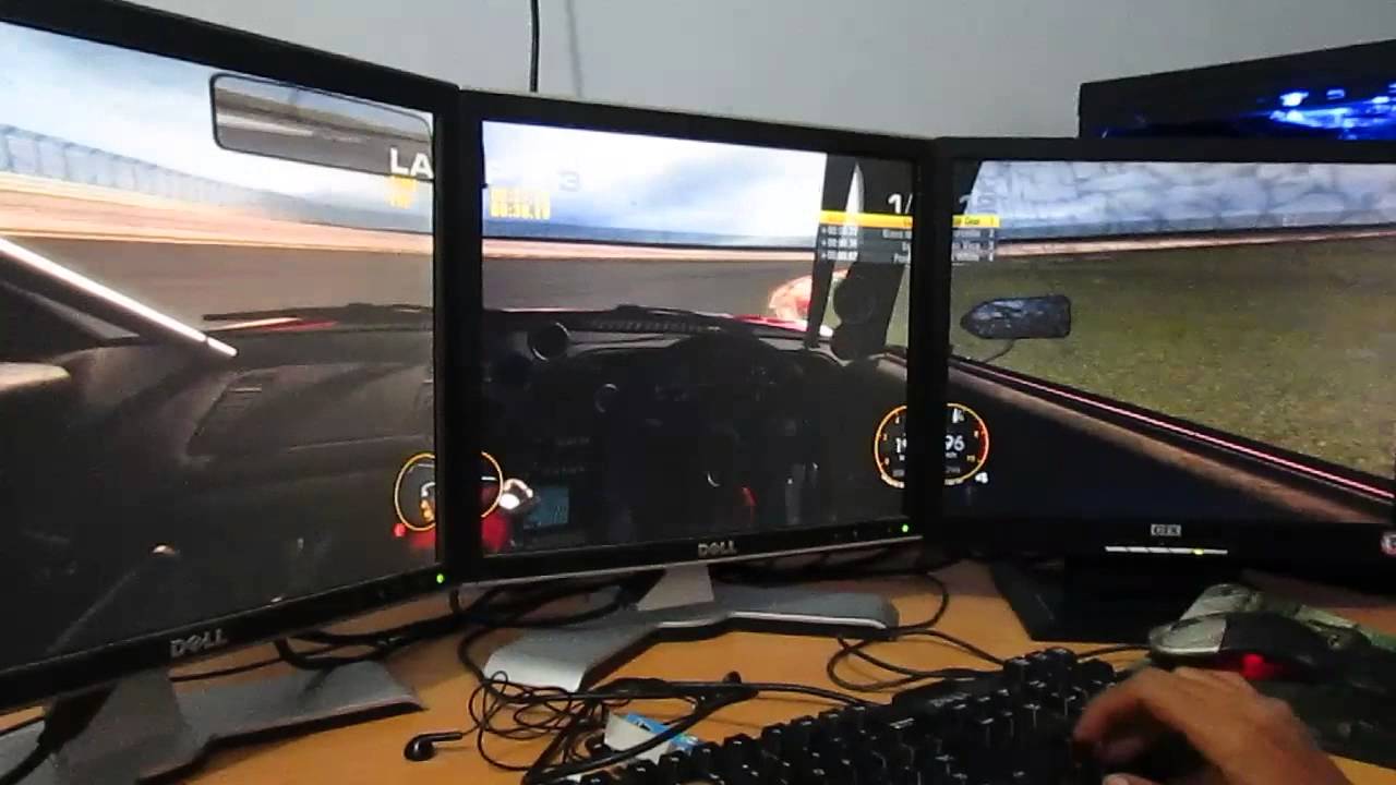 Race Driver GRID - PC Gameplay on XFX AMD Radeon HD 6850 Eyefinity ...