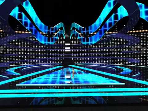 Eurovision 2010 stage design - YouTube