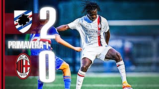 Defeated by the Doriani | Sampdoria 2-0 AC Milan | Highlights Primavera