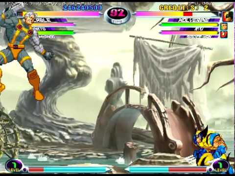 Makaron Emulator T12: Marvel vs. Capcom 2 Dry Run - YouTube