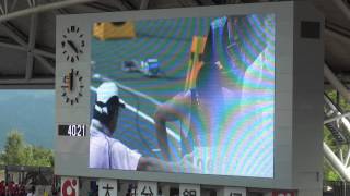 2013年大分インターハイ陸上　4X100mR 男子決勝