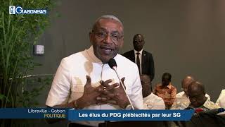 GABON / POLITIQUE : Les élus du PDG félicités par leur Secrétaire Général