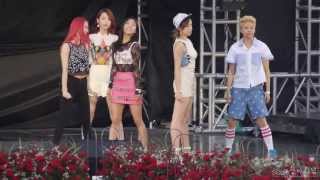 130803 DMZ콘서트 f(x) - 첫사랑니 직캠