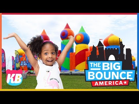 World’s Biggest Bounce House | Fun with Kamdenboy & Kyraboo