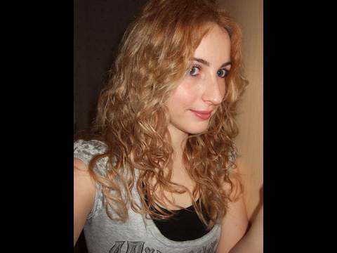Henna di maschera di capelli biondi