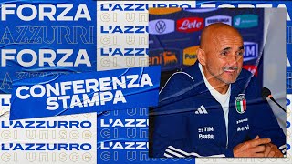 Spalletti: “Ripartiamo dalle cose fatte bene con l’Inghilterra” | Conferenza stampa